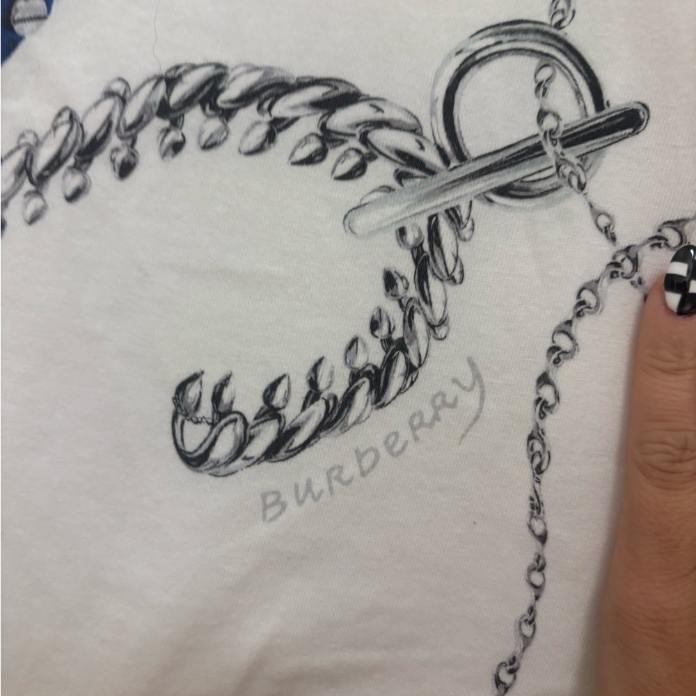 Burberry Classic White Tee